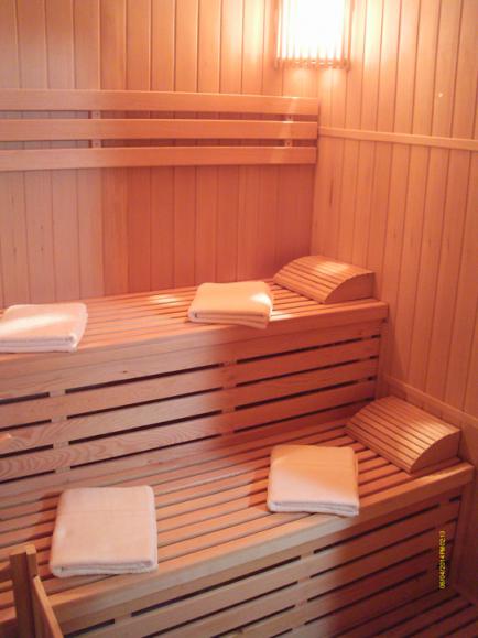 Sauna, intérieur